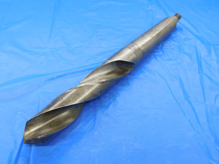 MORSE 1 5/16 O.D. HSS TWIST DRILL BIT MORSE TAPER #4 SHANK 5 7/8 LOC 1.3125 - MB7545AN2