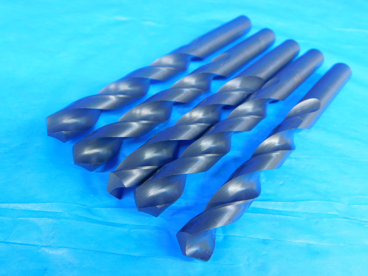 5PCS UNION BUTTERFIELD 13mm HSS JOBBER TWIST DRILL BIT 414 100mm LOC LATHE - AR7213RDT