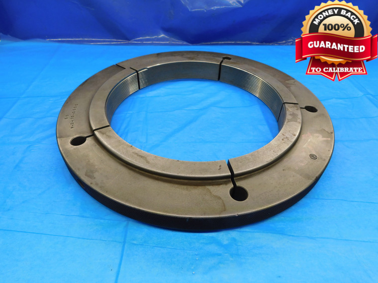 10 1/8 10 UNS 3A THREAD RING GAGE 10.125 GO ONLY P.D. = 10.0600 INSPECTION - DW16005RD