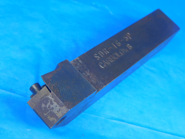 SECO SDR-16-5P LATHE TURNING TOOL HOLDER 1" SQUARE SHANK 6" OAL CARBOLOY INSERT - AR7384RDT