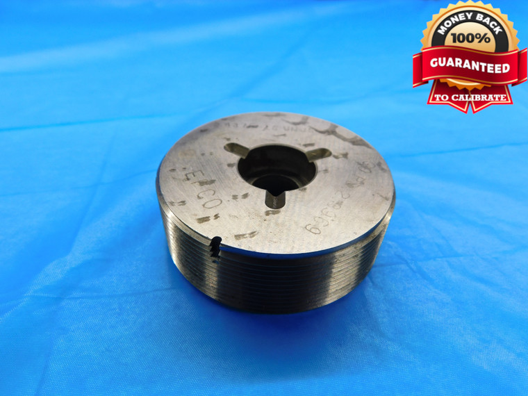 2 7/16 16 UNJS 2B THREAD PLUG GAGE 2.4375 GO ONLY P.D. = 2.3969 2B OR 3B CHECK - DW16026LVR