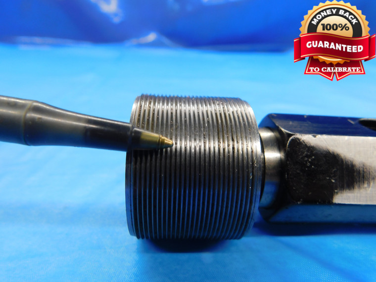 BUDGET 1 3/8 28 THREAD PLUG GAGE 1.375 1.3750 GO ONLY P.D. = 1.3518 INSPECTION - DW16234RD