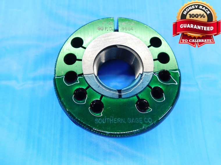 1" 16 UN 3A THREAD RING GAGE 1.0 1.00 1.000 1.0000 GO ONLY P.D. = .9594 CHECK - DW16315AV2