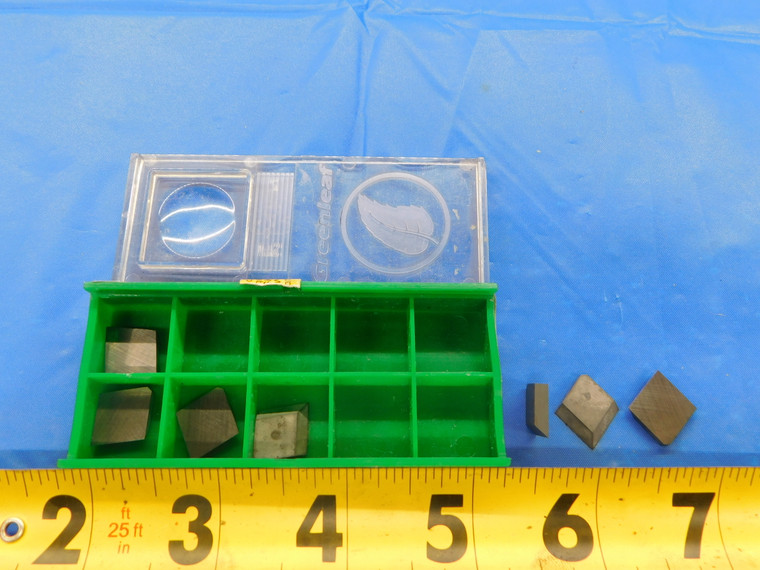 7PCS NEW GREENLEAF 82-CBDC4L CBDC-4L CARBIDE INSERTS -000 MADE IN THE U.S.A. - MB7669RDT