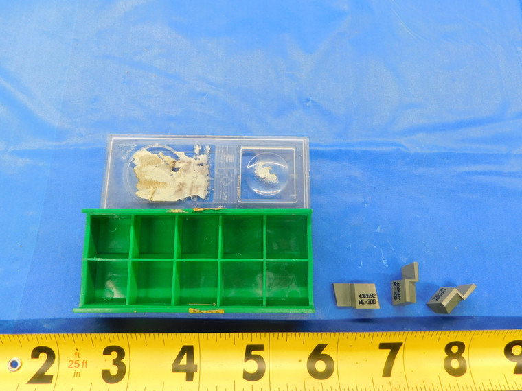 3PCS NEW GREENLEAF 43-432692 WG-300 CERAMIC INSERTS MADE IN U.S.A. - MB7837AW2