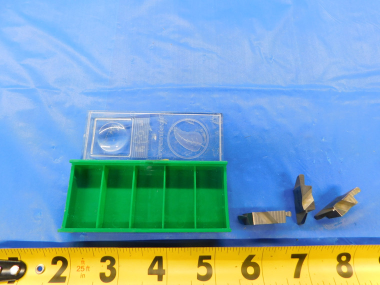 3PCS NEW GREENLEAF 84-CB4R G-20M CARBIDE GROOVING INSERTS MADE IN U.S.A. - MB7836AW2