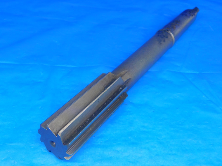 1.1861" O.D. HSS REAMER MORSE TAPER #3 SHANK 8 FLUTE MT3 11" OAL 1 3/16 - AR7617AN2