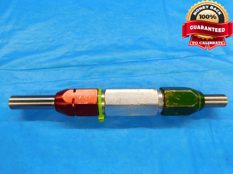 .425 & .435 PIN PLUG GAGE GO NO GO .4375 -.0025 UNDERSIZE 7/16 11 mm .4250 .4350 - DW16652LVR