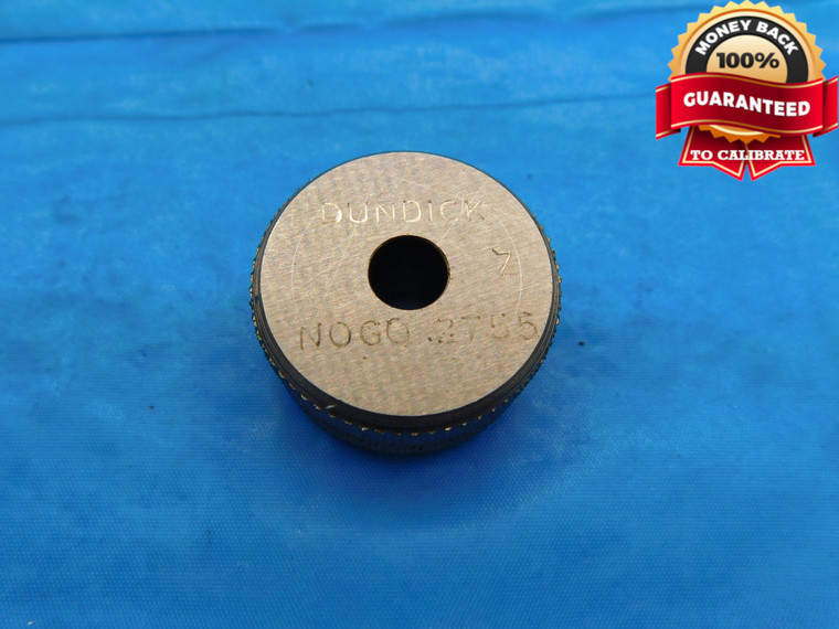 .2755 CLASS Z MASTER PLAIN BORE RING GAGE .2813 -.0058 UNDERSIZE 9/32 7 mm NO-GO - DW16642LVR