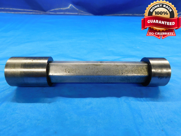 1.220 & 1.223 CL Z PIN PLUG GAGE GO NO GO 1.2188 +.0012 1 7/32 31 1.2200 1.2230 - DW16657LVR
