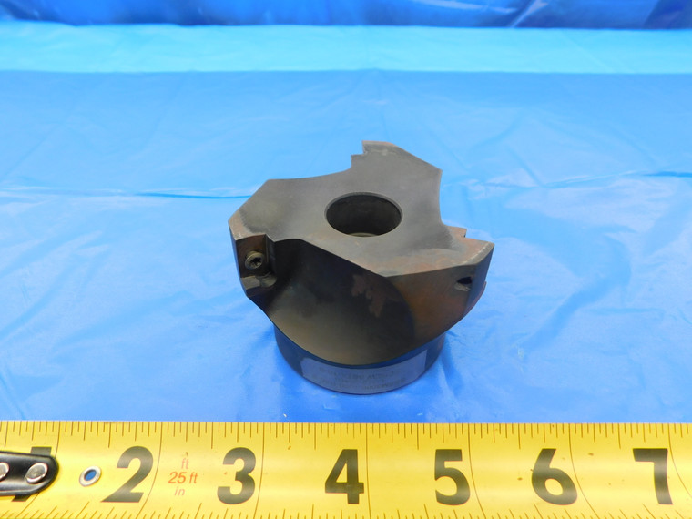 DAPRA 3" O.D. FACE MILL SSSM3000-1000-R55-3 1" PILOT 3/8 KEY HOLDS 3 INSERTS 3.0 - MB8107AZ2