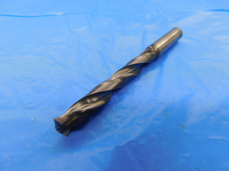 AMEC 7/16 O.D. CARBIDE COOLANT THRU JOBBER TWIST DRILL BIT 360E04375A21M .4375 - MB8123AZ2