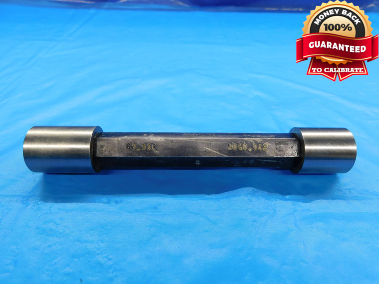 .936 & .942 CL Z PIN PLUG GAGE GO NO GO .9375 -.0015 15/16 24 mm .9360 .9420 - DW16801LVR