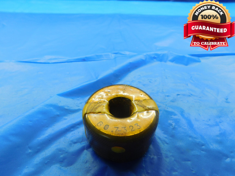 .7323 CLASS X MASTER PLAIN BORE RING GAGE .7344 -.0021 OVERSIZE 47/64 18.600 mm - AS0020LVR