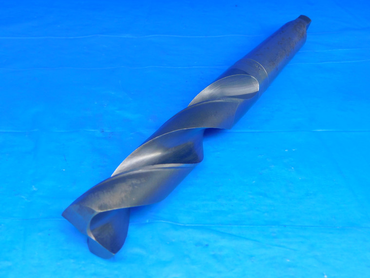 NATIONAL 1 19/64 O.D. HSS FLAT BOTTOM DRILL BIT MORSE TAPER #4 SHANK 1.2968 MT4 - AR8102AZ2