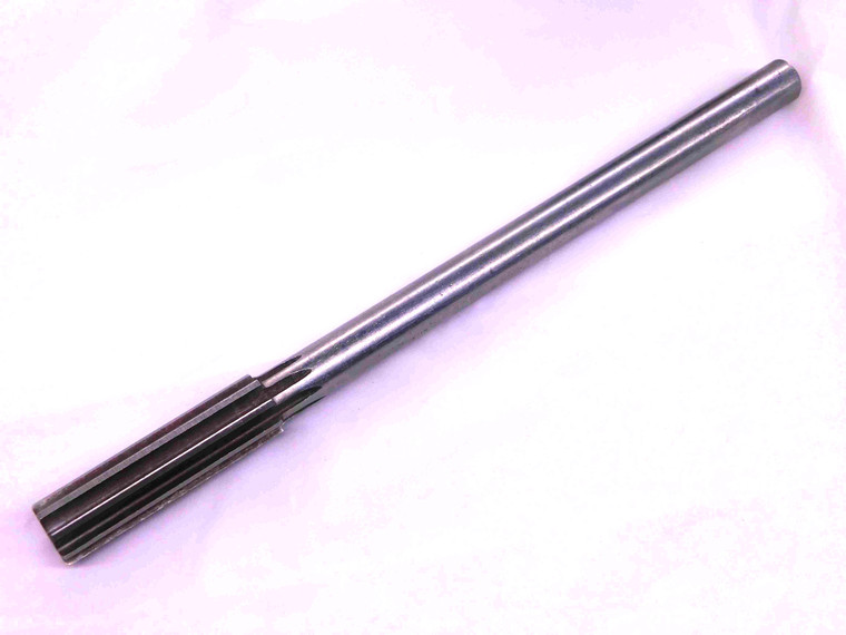 0.5512 OD HSS REAMER 7/16 SHANK 8 FL .5512 9/16 .5625 -.0113 UNDERSIZE 14 mm - AR8207AN2