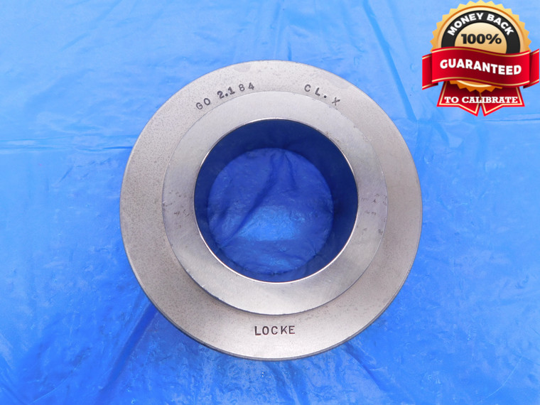 2.184 CL X MASTER PLAIN BORE RING GAGE 2.1875 -.0035 2 3/16 55.474 mm 2.1840 - AS0206RD