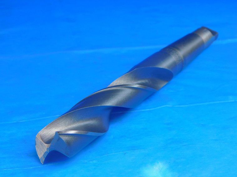 63/64 O.D. HSS FLAT BOTTOM TWIST DRILL BIT MORSE TAPER #3 SHANK 5 3/4 LOC .9843 - AR8248AZ2