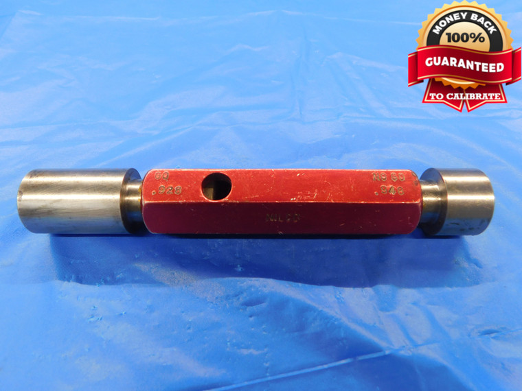 .928 & .948 PIN PLUG GAGE GO NO GO .9375 -.0095 15/16 24 mm .9280 .9480 - AS0289AZ1