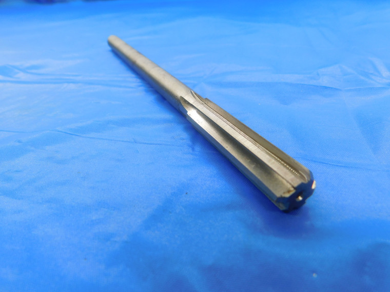 BOSNIA .4385" O.D. HSS CHUCKING REAMER .37" SHANK 8 FLUTE 7" OAL 7/16 .4375 - AS0473BA2