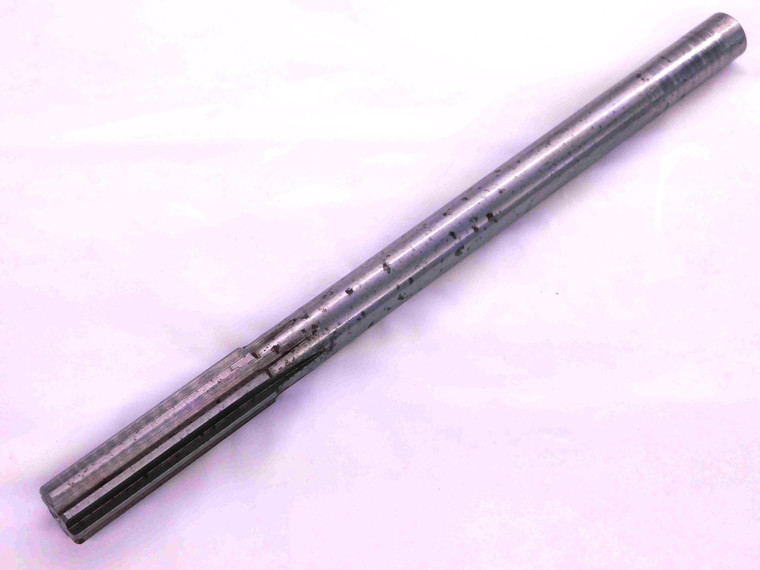 0.6255 OD HSS REAMER 0.565 SHANK 8 FL .6255 5/8 .6250 +.0005 OVERSIZE 16 mm - AR8458AZ2