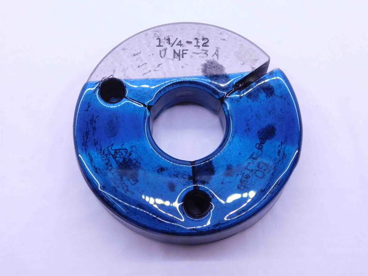 1 1/4 12 UNF 3A THREAD RING GAGE 1.25 1.250 1.2500 GO ONLY P.D. = 1.1959 CHECK - DW17109AW2
