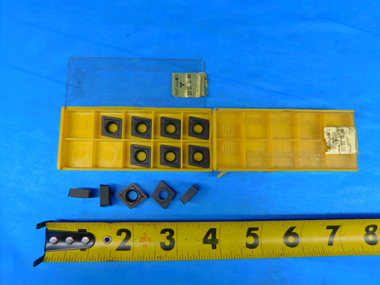 12PCS NEW MITSUBISHI CCMT120412 U610 CARBIDE INSERTS CCMT 120412 D1584B5 JAPAN - AR8583BC2