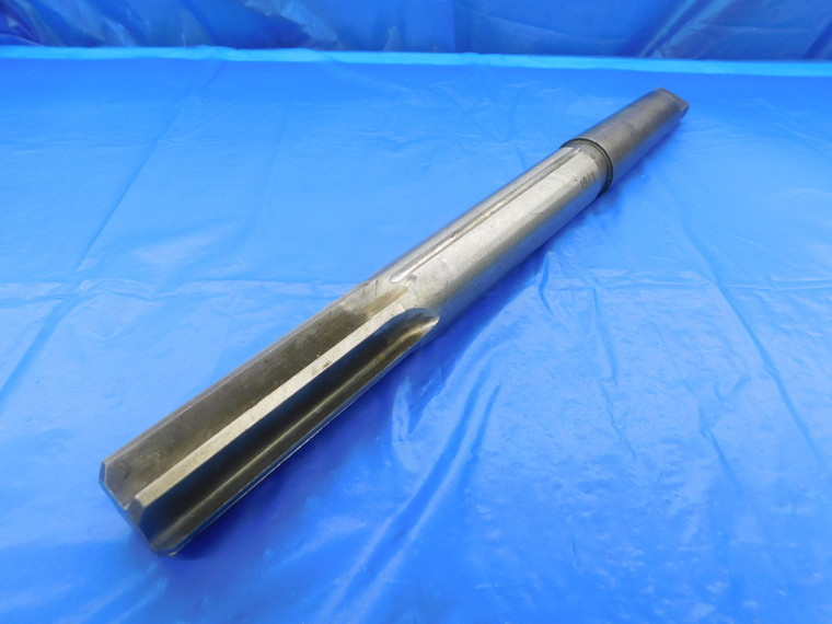 MACON 1.181 O.D. HSS REAMER MORSE TAPER #4 SHANK 6 FLUTE MT4 1.1875 UNDERSIZE - AS0673AZ2