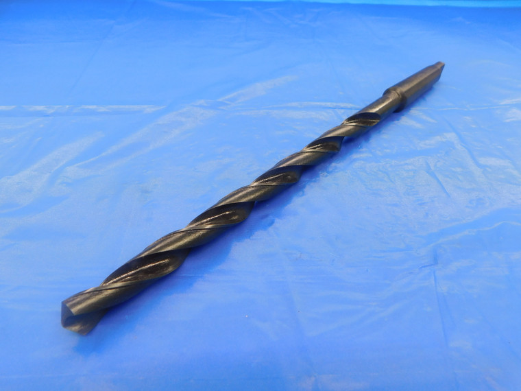 MICHIGAN DRILL 17/32 O.D. HSS TWIST DRILL BIT MORSE TAPER #2 SHANK .5312 - AS0668AZ2