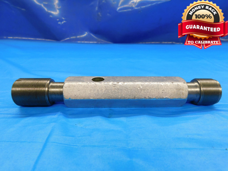 BUDGET 55/64 27 NC SPEC SPECIAL THREAD PLUG GAGE .8593 GO NO GO = .8350 .8390 - DW17238AW2