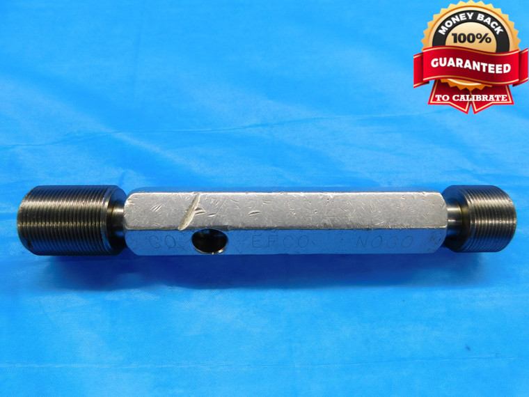 BUDGET 3/4 27 NS 2B THREAD PLUG GAGE .75 GO NO GO P.D.'S = .7250 & .7310 UNS-2B - DW17275AW2