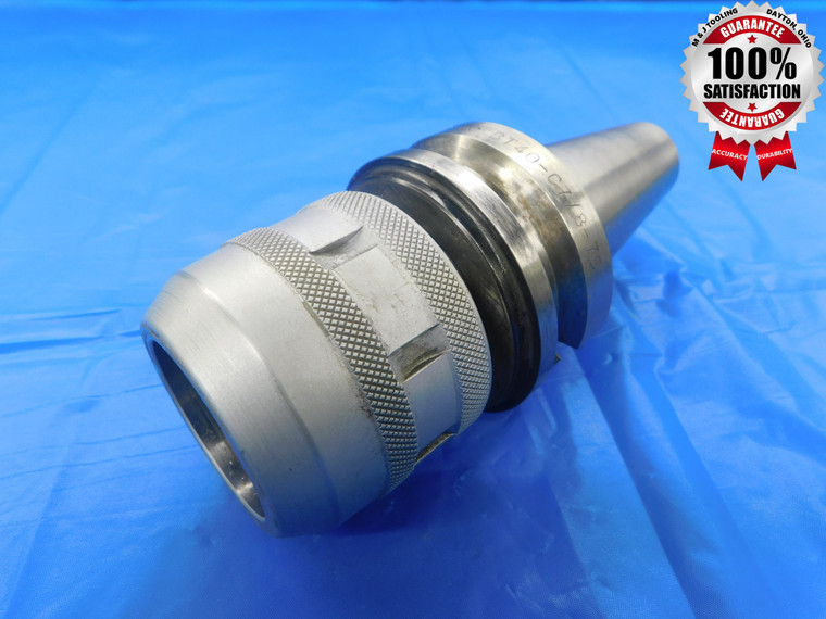 BT40 NIKKEN BT40-C7/8-75 7/8 I.D. MILLING CHUCK TOOL HOLDER 3 1/4 PROJ. .875 KM1 - AS0735BD2