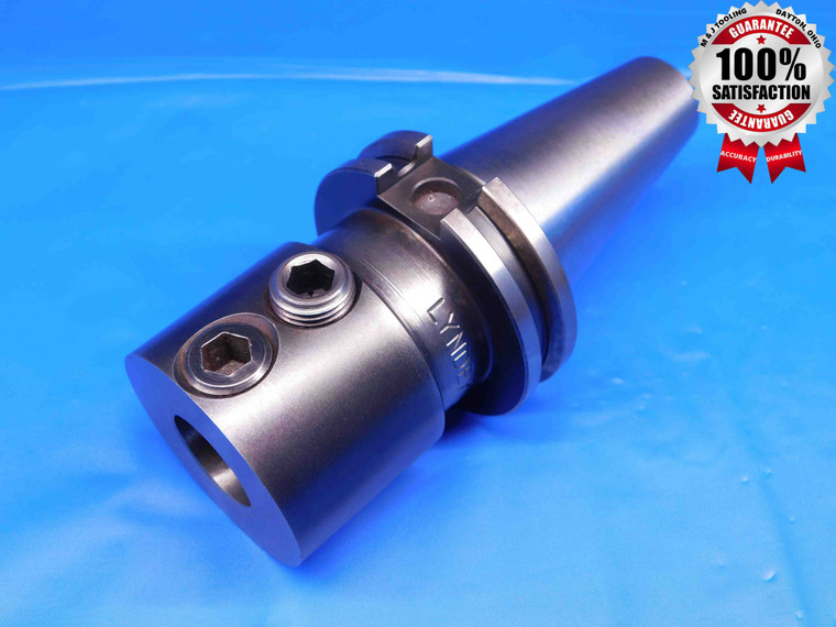 CAT40 LYNDEX 7/8 I.D. SOLID END MILL TOOL HOLDER .875 2 3/4 PROJECTION TOOLING - AR8771BD2