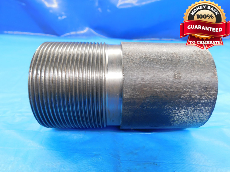 SHOP MADE 2 1/4 12 THREAD PLUG GAGE 2.25 2.250 2 1/4"-12 INSPECTION CHECK - DW17336AZ2