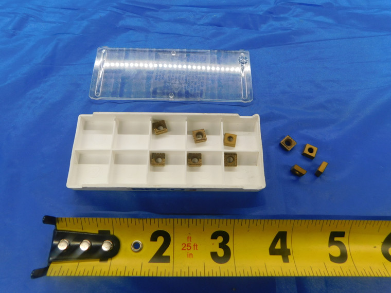 10PCS NEW SECO SCGX060204-P1 T2000D TiN COATED CARBIDE INSERTS SCGX 060204-P1 - AS0811AS1