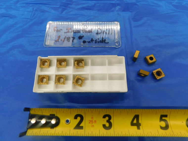 10PCS NEW SECO SCGX09T308-P1 T2000D TiN COATED CARBIDE INSERTS SCGX 09T308-91 - AS0810AS1