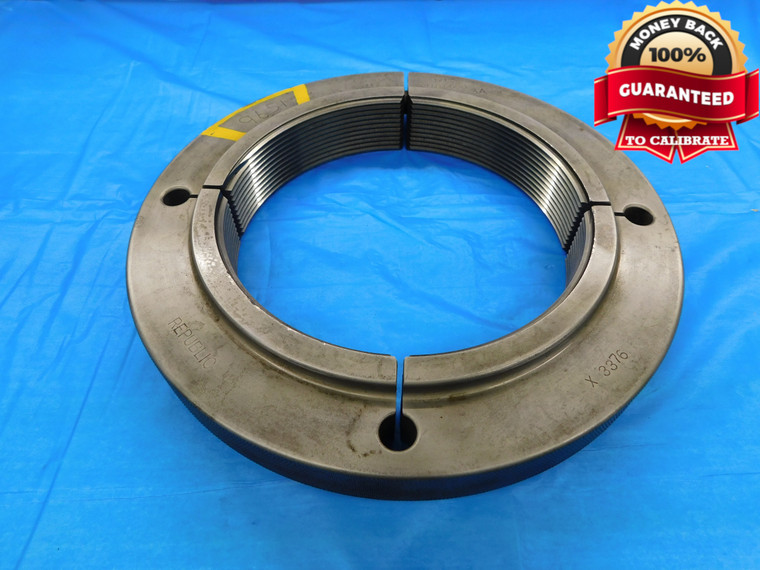 6 3/4 8 N 3A THREAD RING GAGE 6.75 6.750 6.7500 GO ONLY P.D. = 6.6688 UN-3A - DW15723RD