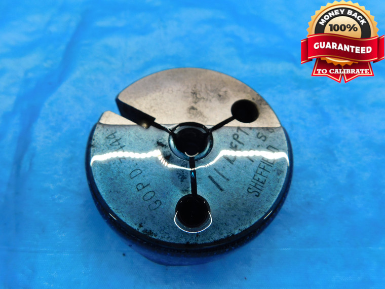 3/8 24 NF 2 SPECIAL THREAD RING GAGE .375 GO ONLY P.D. = .3444 UNF-2 3A CHECK - DW17591LVR