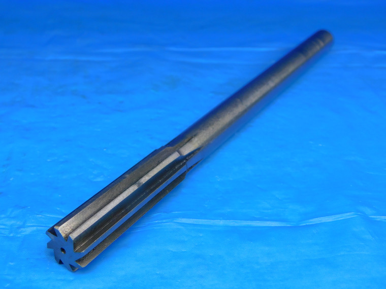21CM .6310" O.D. HSS CHUCKING REAMER 8 FLUTE 5/8 OVERSIZE 16.0mm USA 2270 APT - AR9167AZ2