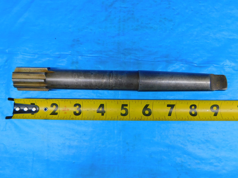 MORSE 1 1/16 O.D. HSS REAMER MORSE TAPER #3 SHANK 10 FL MT3 1.0625 1.0625 27.0mm - AR2945AZ2