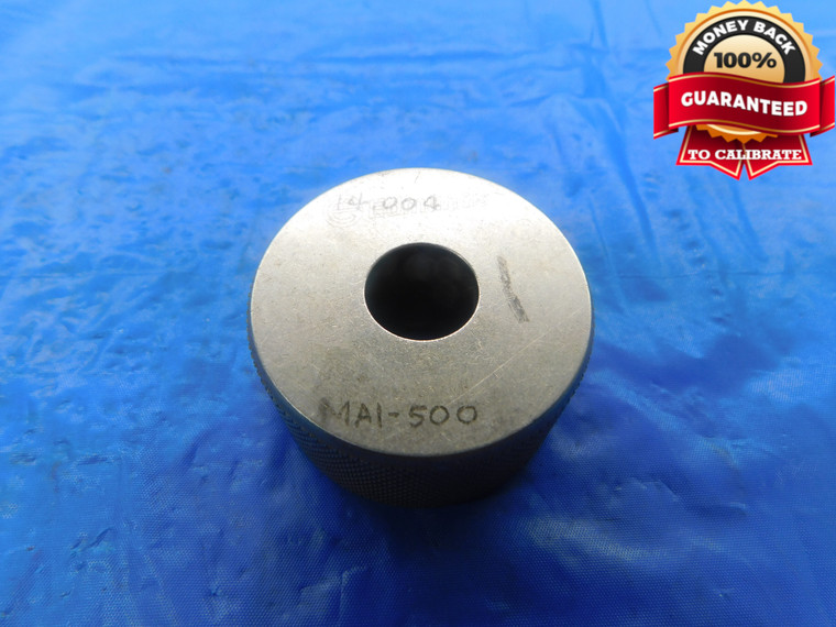 14.003 CLASS XX MASTER PLAIN BORE RING GAGE 14.000 +.003 OVERSIZE 14 mm .5513 - AS1338RD
