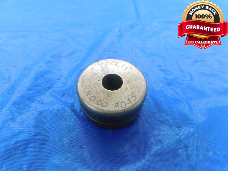 .4045 CLASS X MASTER PLAIN BORE RING GAGE .4063 -.0018 UNDERSIZE 13/32 10.274 mm - AS1381RD