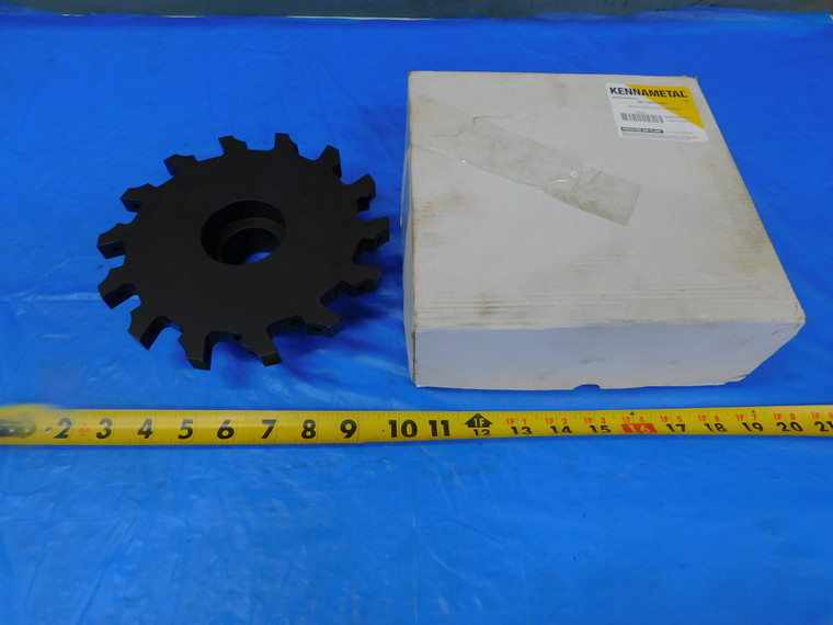 NEW KENNAMETAL 200mm OD X 14mm WIDTH X 40mm PILOT INDEXABLE SLOT CUTTER 14 T - MB9437BH2