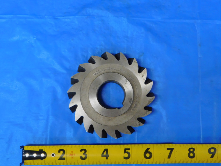 UNION TWIST 4" O.D. X 3/4 WIDTH X 1 1/4 PILOT SIDE MILLING CUTTER 18 T HS-G - MB9513BJ2