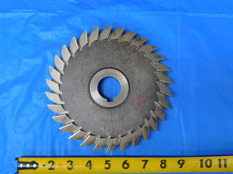 COWLESS 6 7/8 O.D. X 7/8 WIDTH X 1 1/4 PILOT SIDE MILLING CUTTER 30 T 45 DEGREE  - MB9525BJ2
