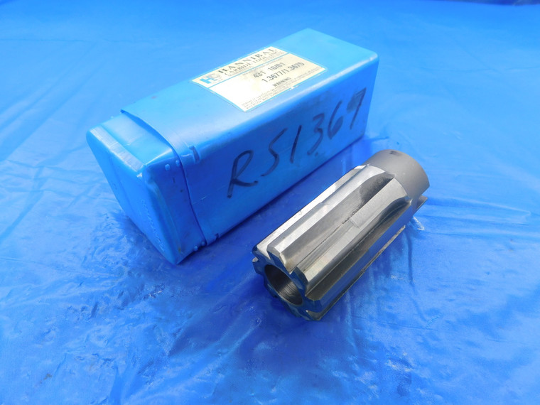 NEW HANNIBAL 1.3677/1.3675 O.D. HSS CARBIDE TIPPED SHELL REAMER 3/4 PILOT 8 FL - AS1551BH2
