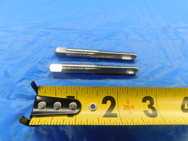 NEW LOT OF 2 GTD 5/16 24 NF GH3 HSS BOTTOMING TAP 3 STRAIGHT FL .3125 USA MADE - AS1591BH2