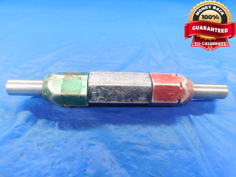 .5000 & .5100 CLASS XX PIN PLUG GAGE GO NO GO ONSIZE 1/2 13 mm .500 .510 - AS1680BB2