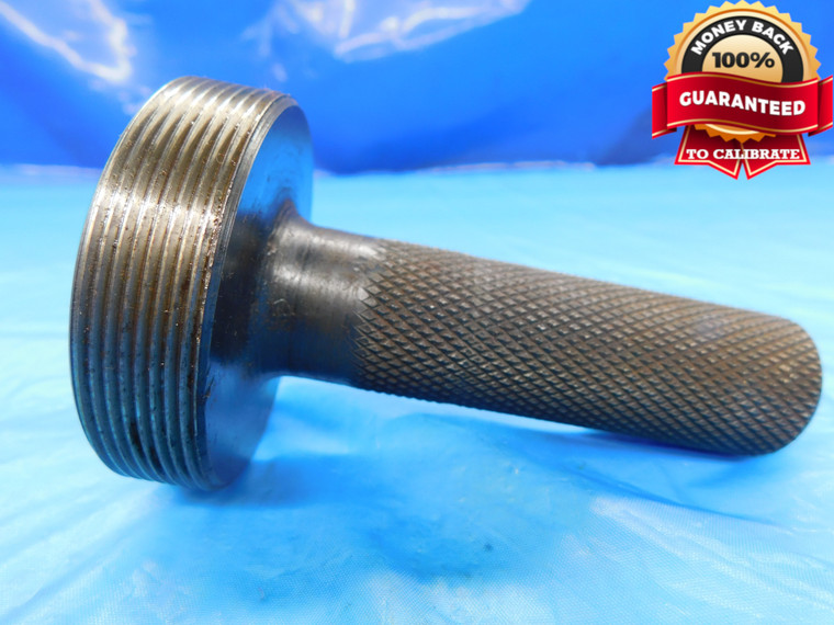 SHOP MADE M60 X 16 TPI THREAD PLUG GAGE 60 METRIC INSPECTION 2.362"-16 - DW17906HX
