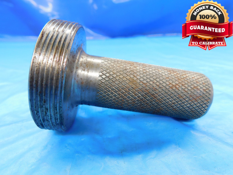 SHOP MADE M52 X 16 TPI THREAD PLUG GAGE 52 METRIC INSPECTION 2.047"-16 - DW17910HX